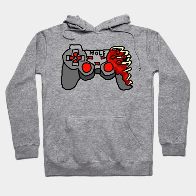 Heart Gamepad Hoodie by Molenusaczech